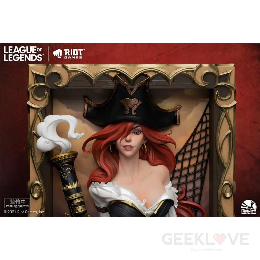 Infinity Studio X League Of Legends The Bounty Hunter Miss Fortune 3D Frame Preorder