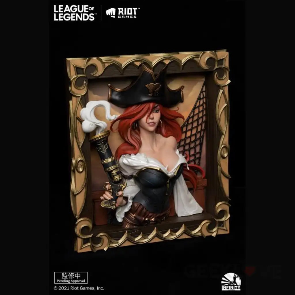 Infinity Studio X League Of Legends The Bounty Hunter Miss Fortune 3D Frame Preorder