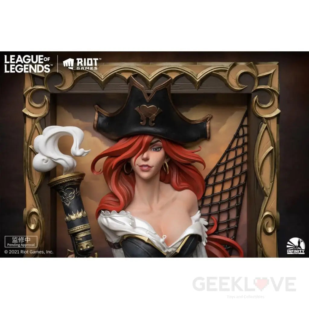 Infinity Studio X League Of Legends The Bounty Hunter Miss Fortune 3D Frame Preorder