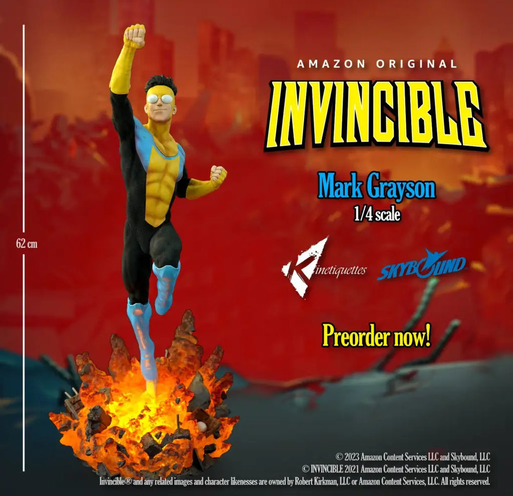 Invincible Mark Grayson Pre Order Price Scale Figure