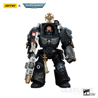 Iron Hands Captain In Terminator Armour Action Figure