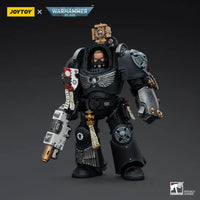 Iron Hands Captain In Terminator Armour Action Figure