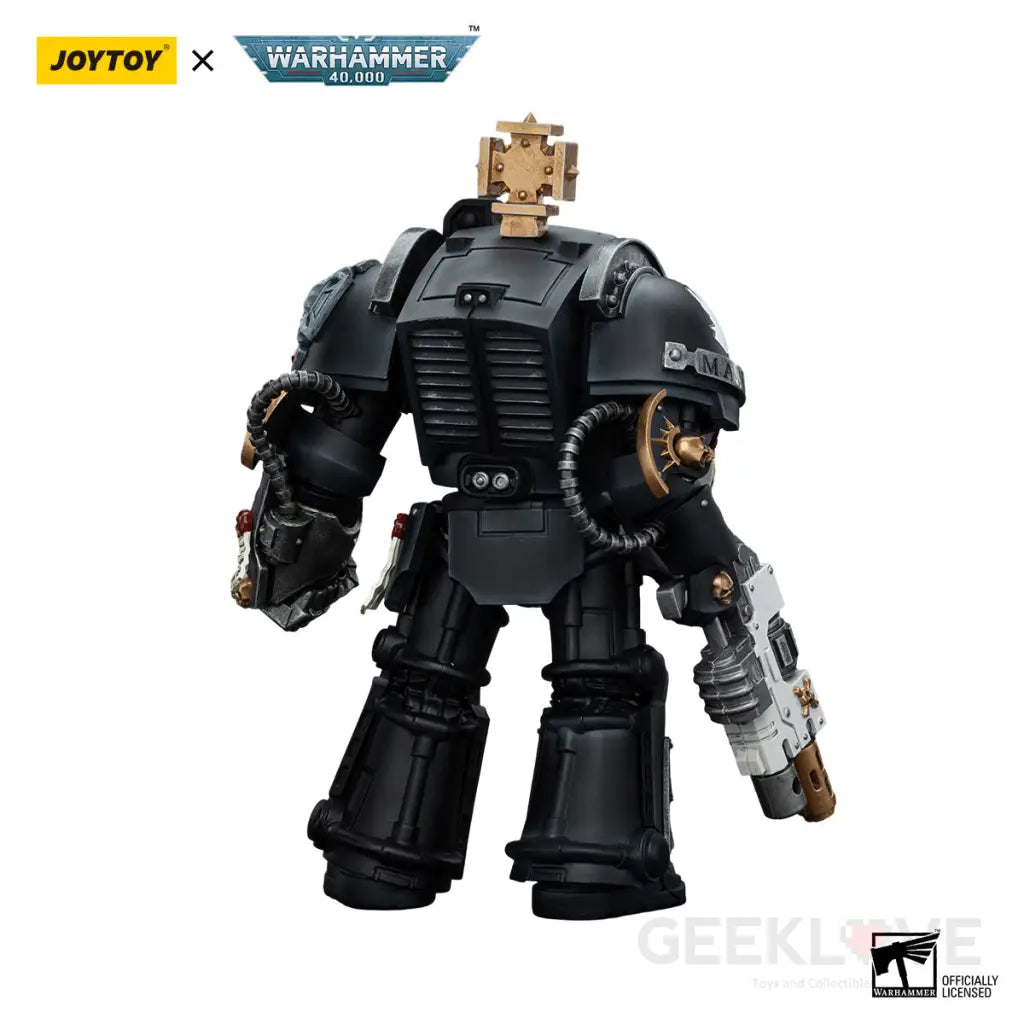 Iron Hands Captain In Terminator Armour Action Figure