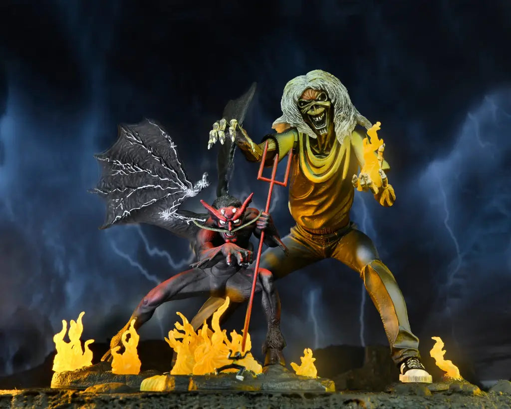 Iron Maiden Ultimate Number Of The Beast 40Th Anniversary Eddie Figure Action