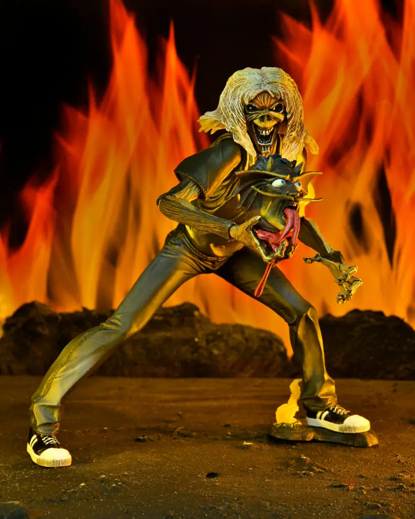 Iron Maiden Ultimate Number Of The Beast 40Th Anniversary Eddie Figure Action