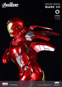 Iron Man 3 Die-Cast Iron Man Mark VII 1/12 Scale Figure - GeekLoveph