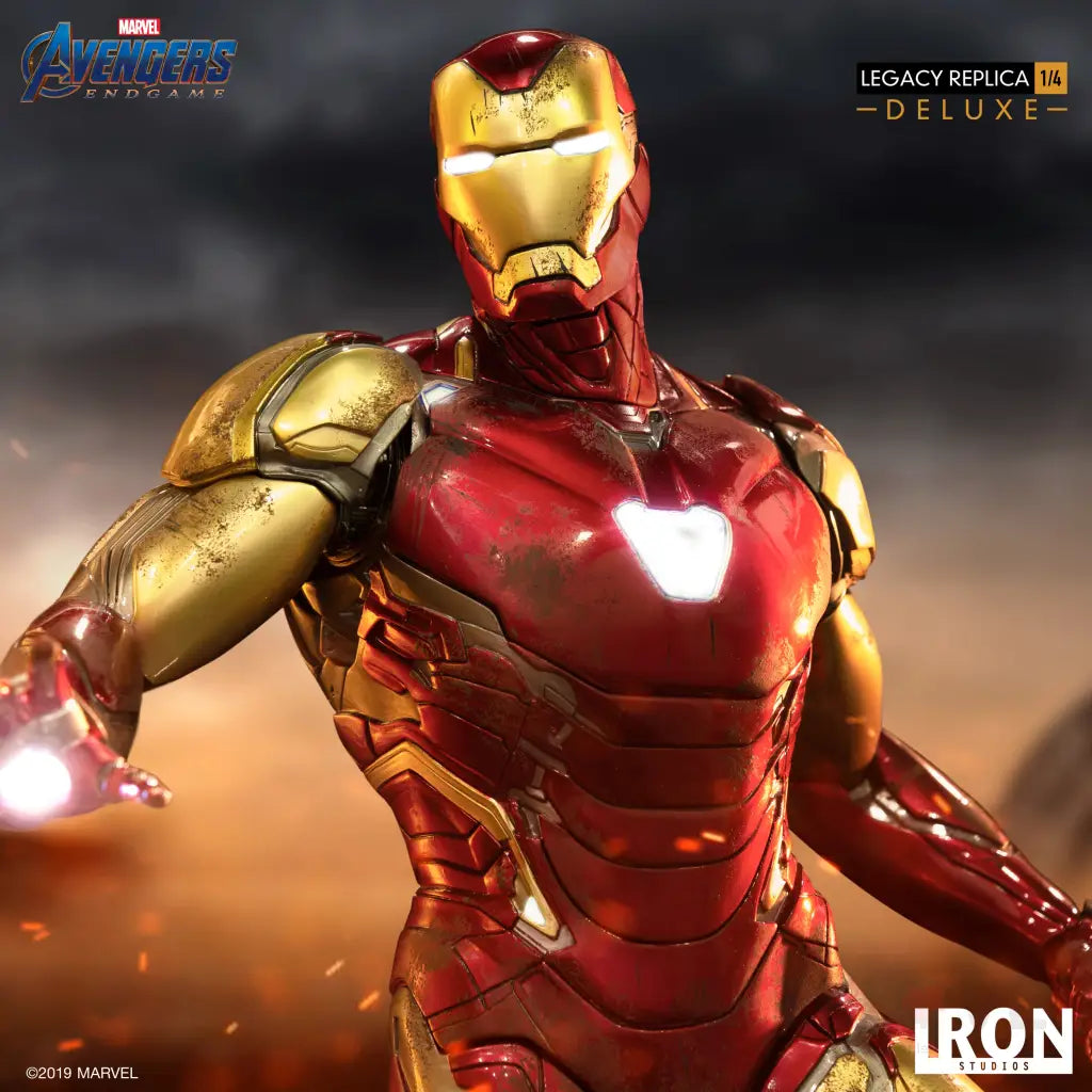 Iron Man Mark LXXXV DELUXE Legacy Replica 1/4 - Avengers: Endgame - GeekLoveph