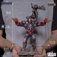 Iron Patriot and Rocket BDS Art Scale 1/10 - Avengers Endgame - GeekLoveph