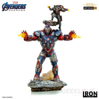 Iron Patriot and Rocket BDS Art Scale 1/10 - Avengers Endgame - GeekLoveph