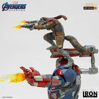 Iron Patriot and Rocket BDS Art Scale 1/10 - Avengers Endgame - GeekLoveph