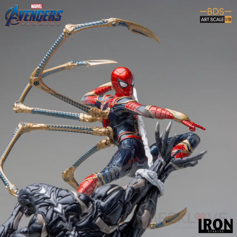 Iron Spider Vs Outrider BDS Art Scale 1/10 - Avengers: Endgame