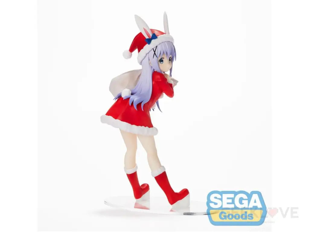Is The Order A Rabbit House Tea Party Chino (Santa Clause Ver.) Figure Preorder
