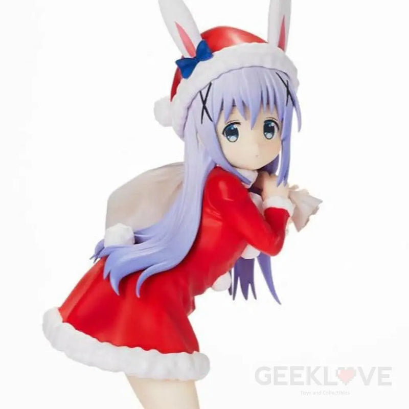 Is the Order a Rabbit? Rabbit House Tea Party Chino (Santa Clause Ver.) Figure
