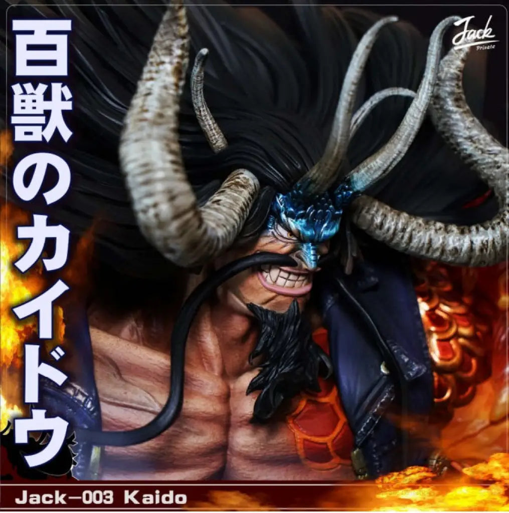 Jack Young Kaido GK 1/4 Scale Statue (Blue) - GeekLoveph