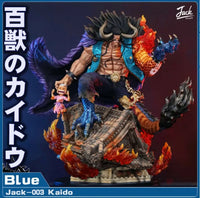 Jack Young Kaido GK 1/4 Scale Statue (Blue) - GeekLoveph