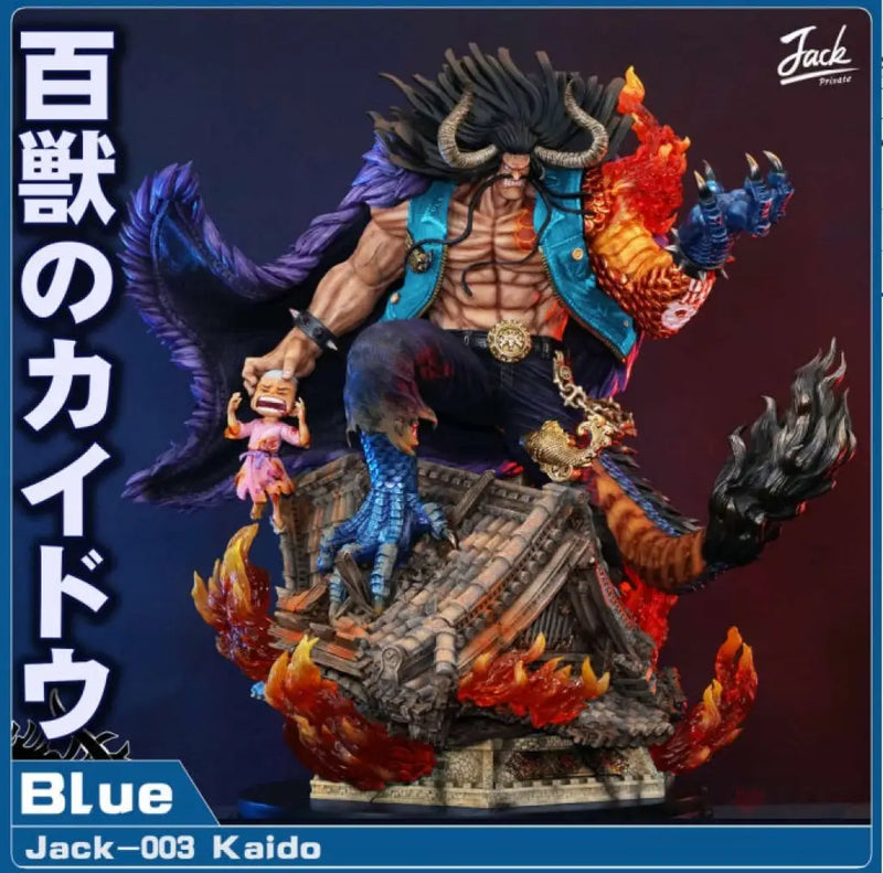 Jack Young Kaido GK 1/4 Scale Statue (Blue)