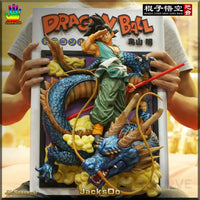 JacksDo DBZ Manga Cover SMSP GOKU Base GK Resin - GeekLoveph