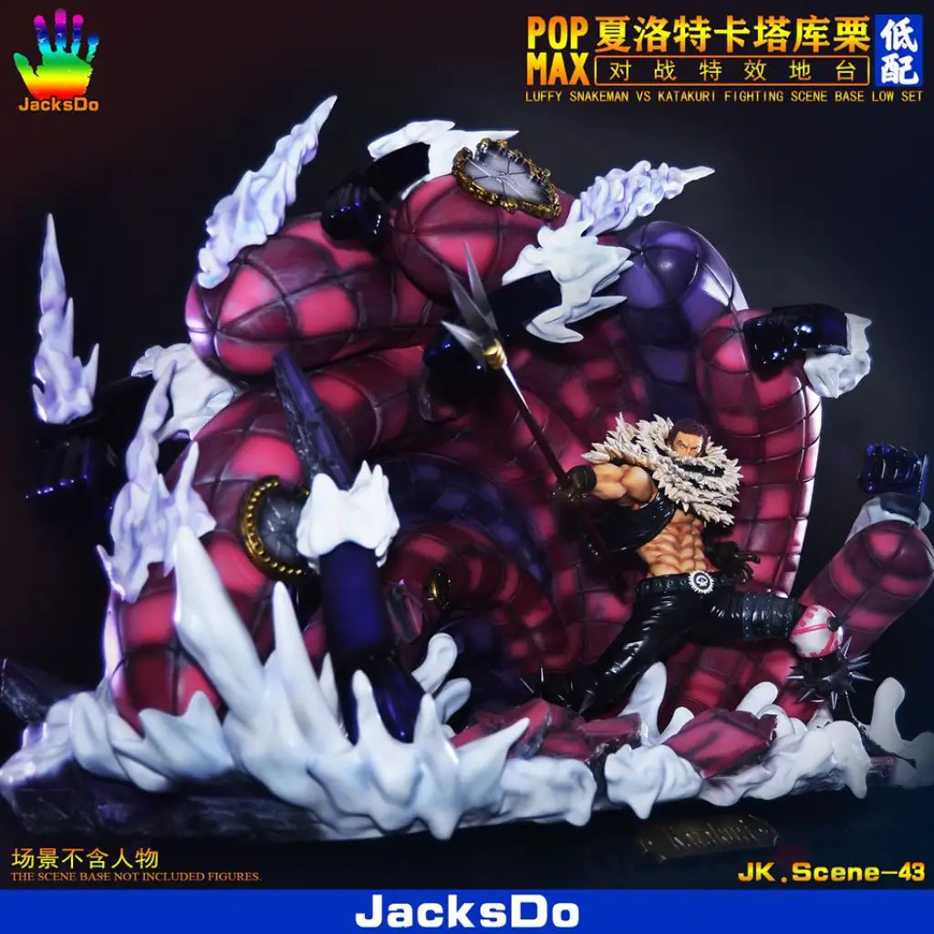 JacksDo P.O.P. MAX Charlotte Katakuri Scene Base (Low Set) - GeekLoveph