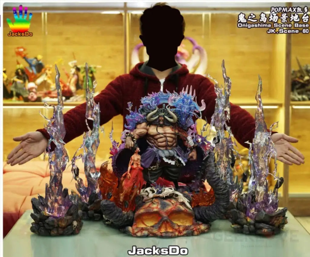 JacksDo POPMAX Kaido Onigashima Scene Base Deluxe Ed. - GeekLoveph