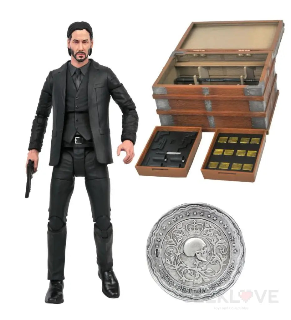 John Wick Deluxe Figure Box Set - GeekLoveph