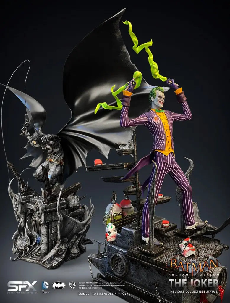 Joker Arkham Asylum 1/8 Scale Statue - GeekLoveph