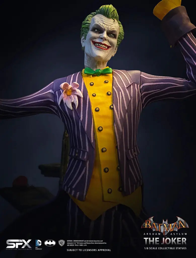 Joker Arkham Asylum 1/8 Scale Statue - GeekLoveph