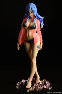 Jubia Lokser/ Gravure_Style Black Bikini!! See-Through Wet Shirt Sp Scale Figure