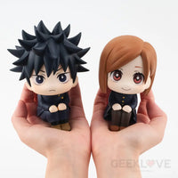 Jujutsu Kaisen Look Up Series Fushiguro Megumi & Nobara Kugisaki with Gift - GeekLoveph