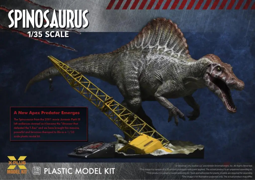 Jurassic Park Iii Spinosaurus Model Kit