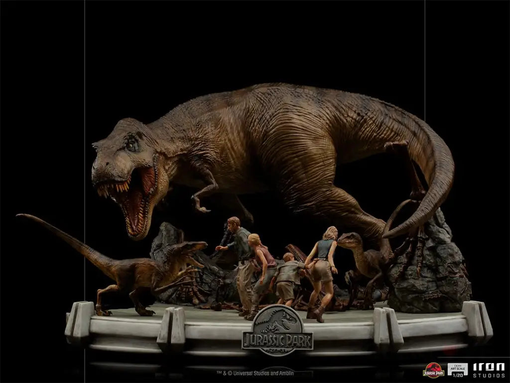 Jurassic Park The Final Scene Dem Art Scale 1/20 - GeekLoveph