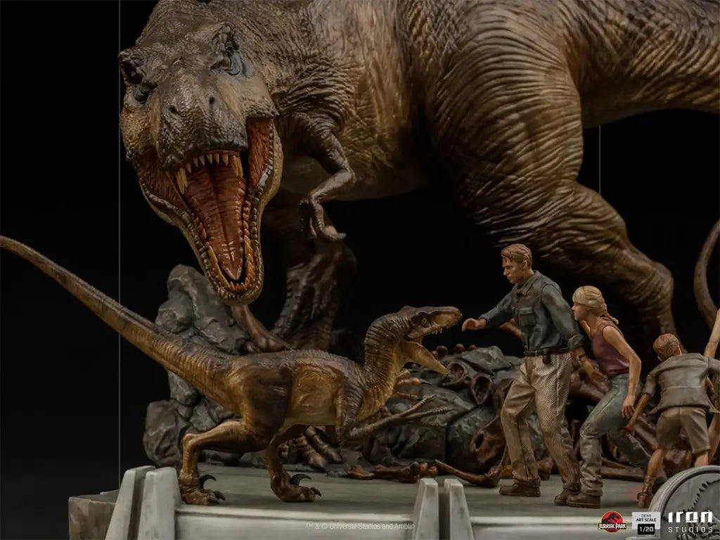 Jurassic Park The Final Scene Dem Art Scale 1/20 - GeekLoveph