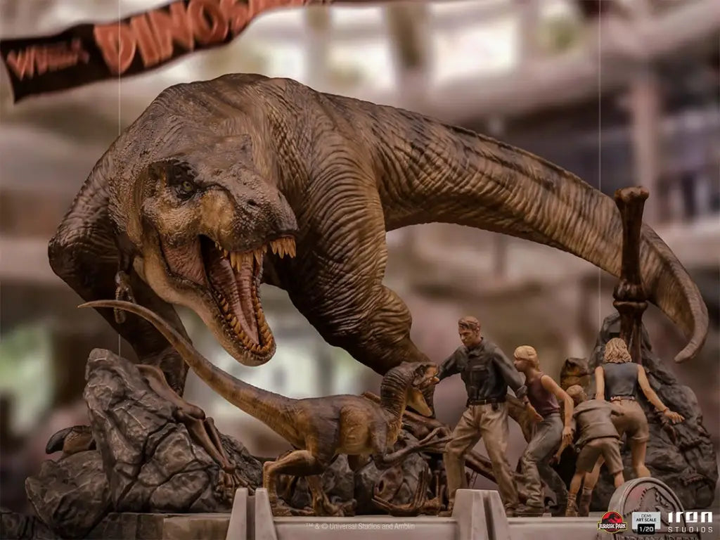 Jurassic Park The Final Scene Dem Art Scale 1/20 - GeekLoveph