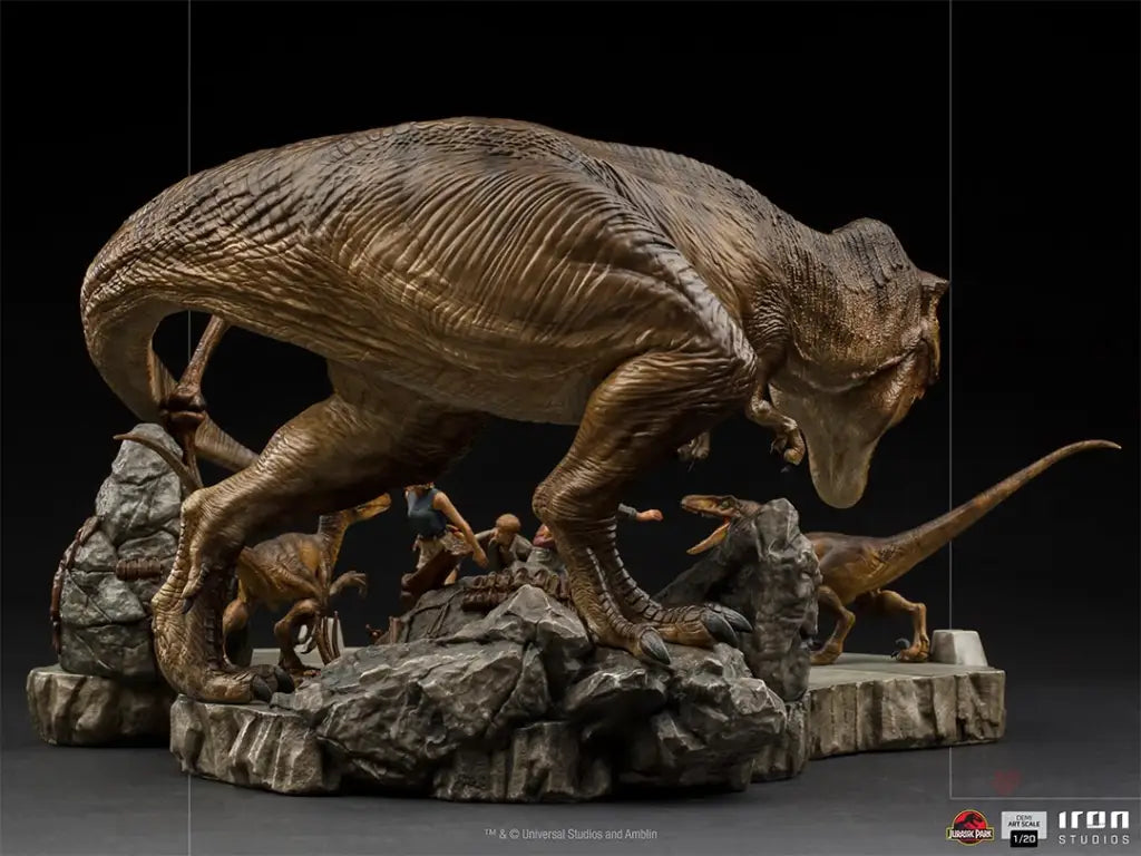 Jurassic Park The Final Scene Dem Art Scale 1/20 - GeekLoveph