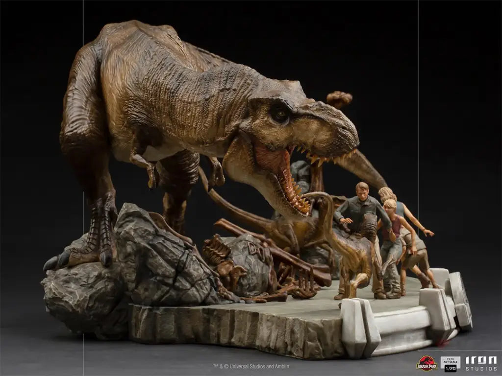 Jurassic Park The Final Scene Dem Art Scale 1/20 - GeekLoveph