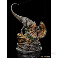 Jurassic World Dilophosaurus 1/10 Art Scale Statue - GeekLoveph