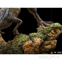 Jurassic World Dilophosaurus 1/10 Art Scale Statue - GeekLoveph