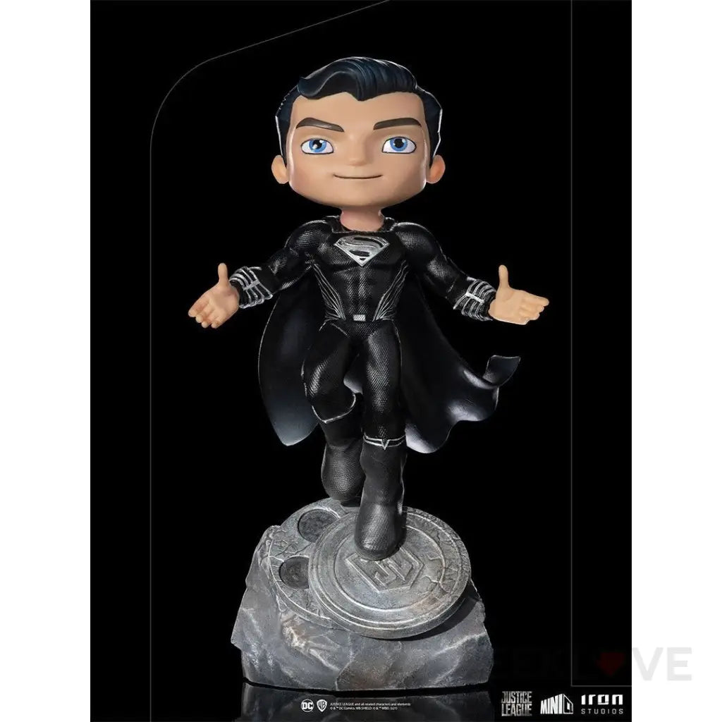 Justice League Mini Co. Superman (Black Suit) - GeekLoveph