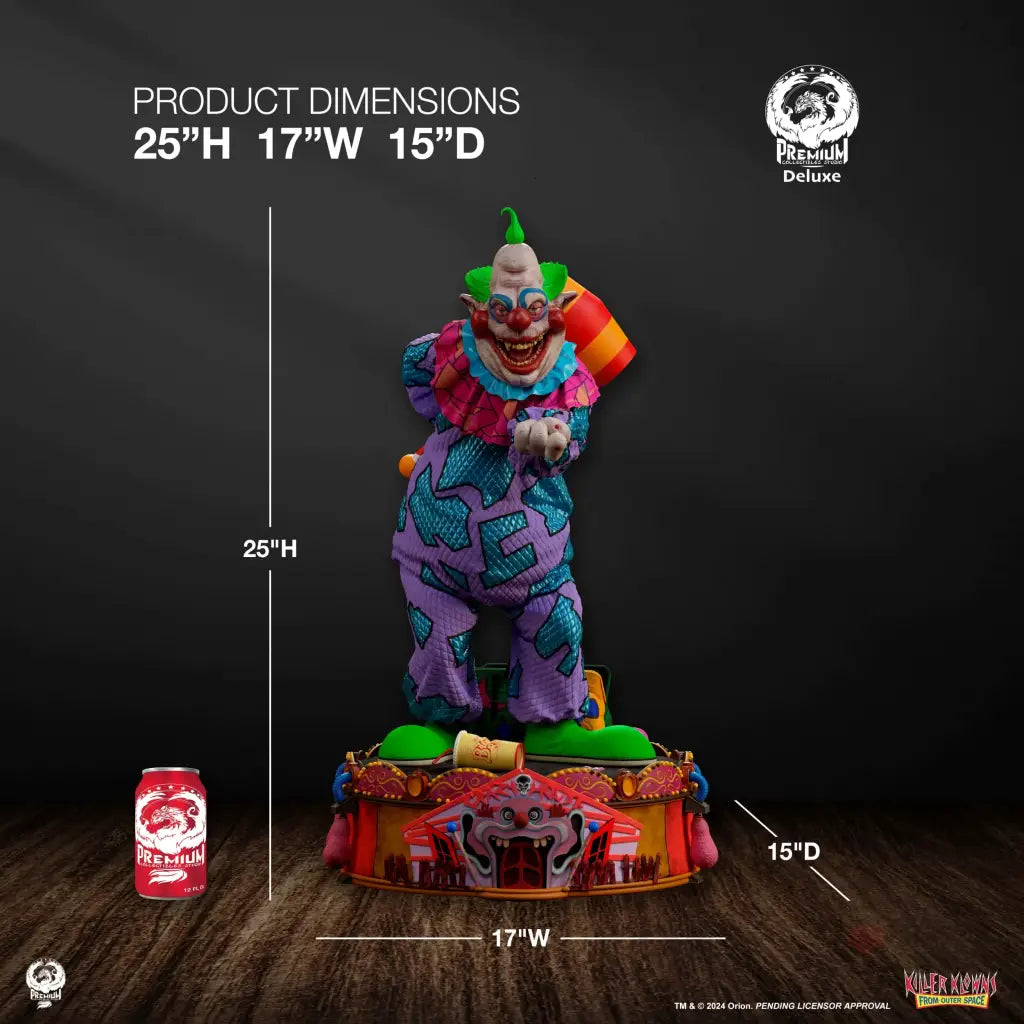 Killer Klowns From Outer Space Jumbo 1/4 Deluxe Scale Figure