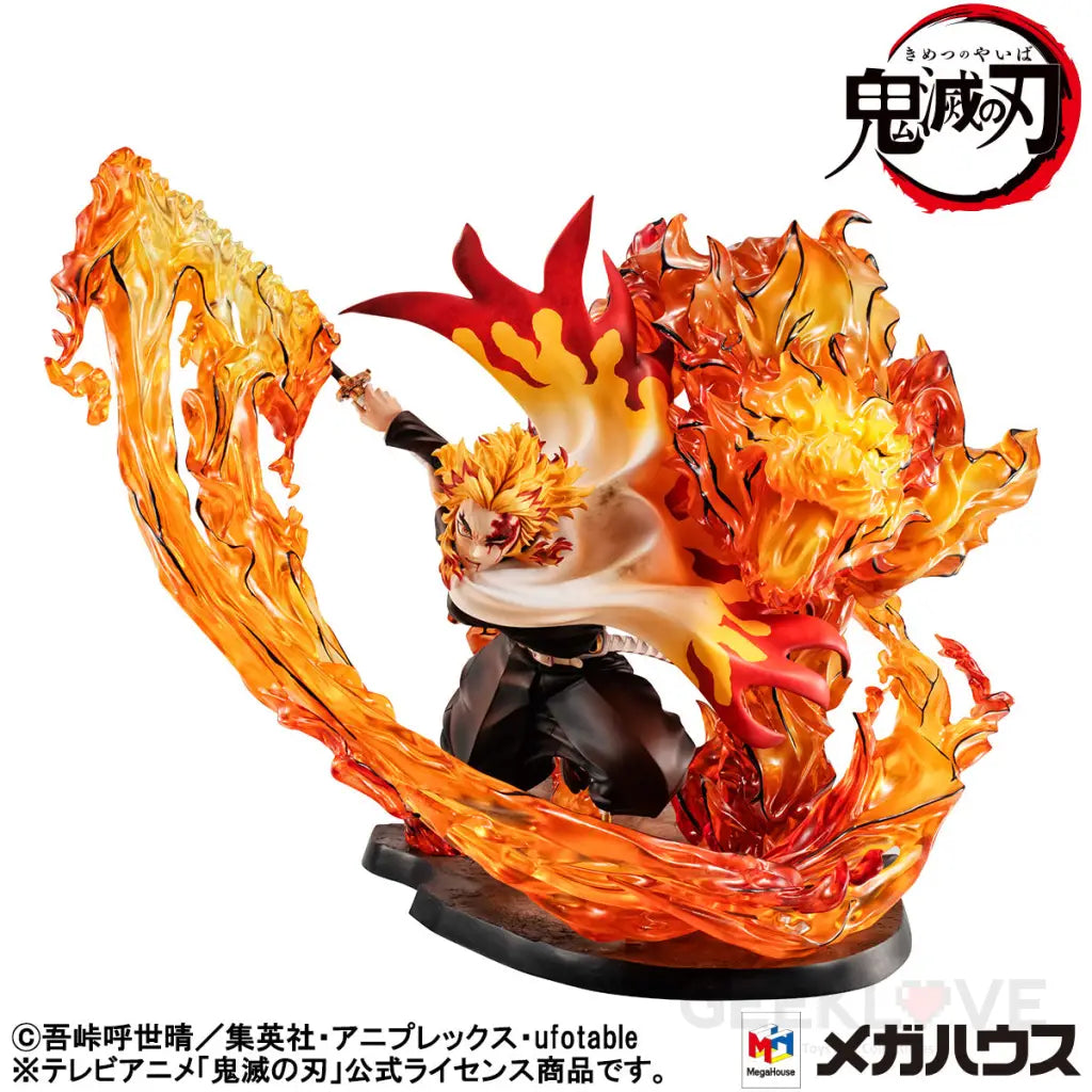 Kimetsu No Yaiba Kyojuro Rengoku Flame Breathing Fifth Form Tiger Preorder