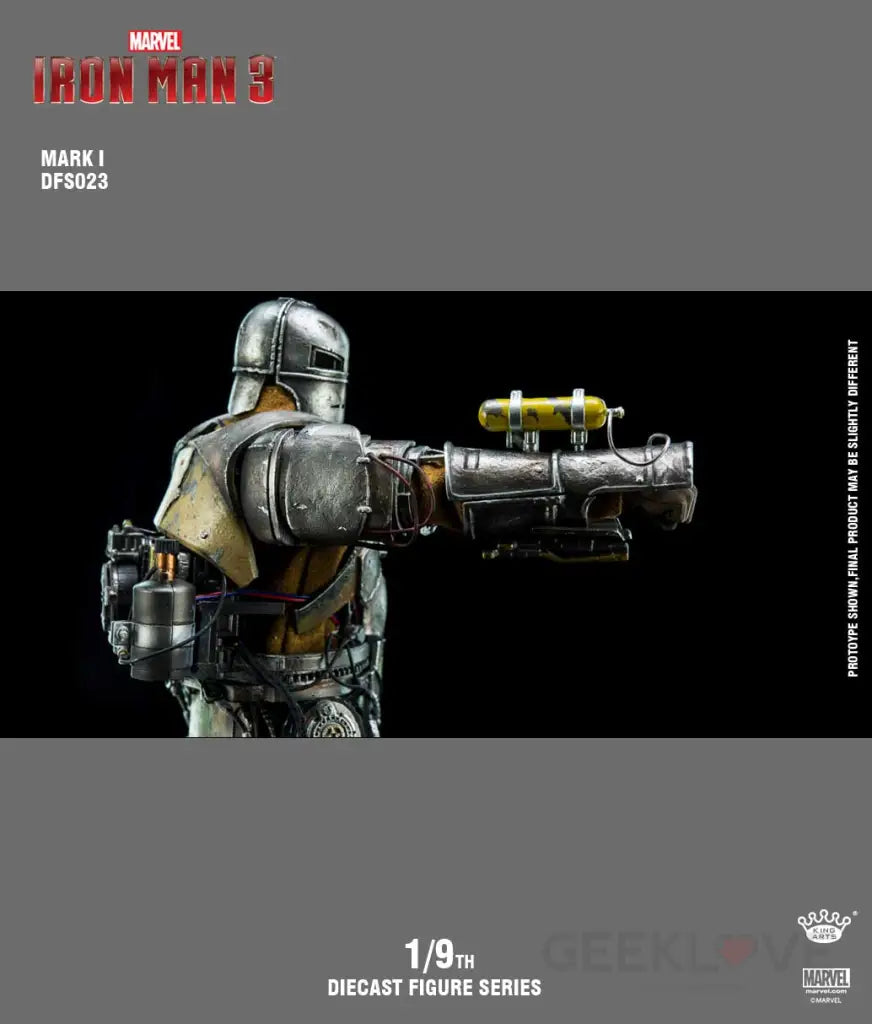 King Arts 1/9 DFS023 Iron Man Mark1 - GeekLoveph