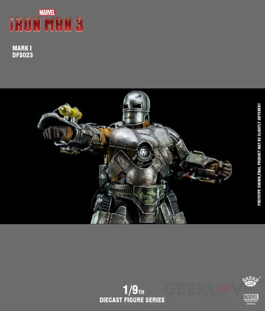 King Arts 1/9 DFS023 Iron Man Mark1 - GeekLoveph