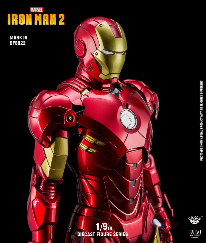 King Arts: Iron Man Mark 4 1/9 Scale DFS022 - GeekLoveph