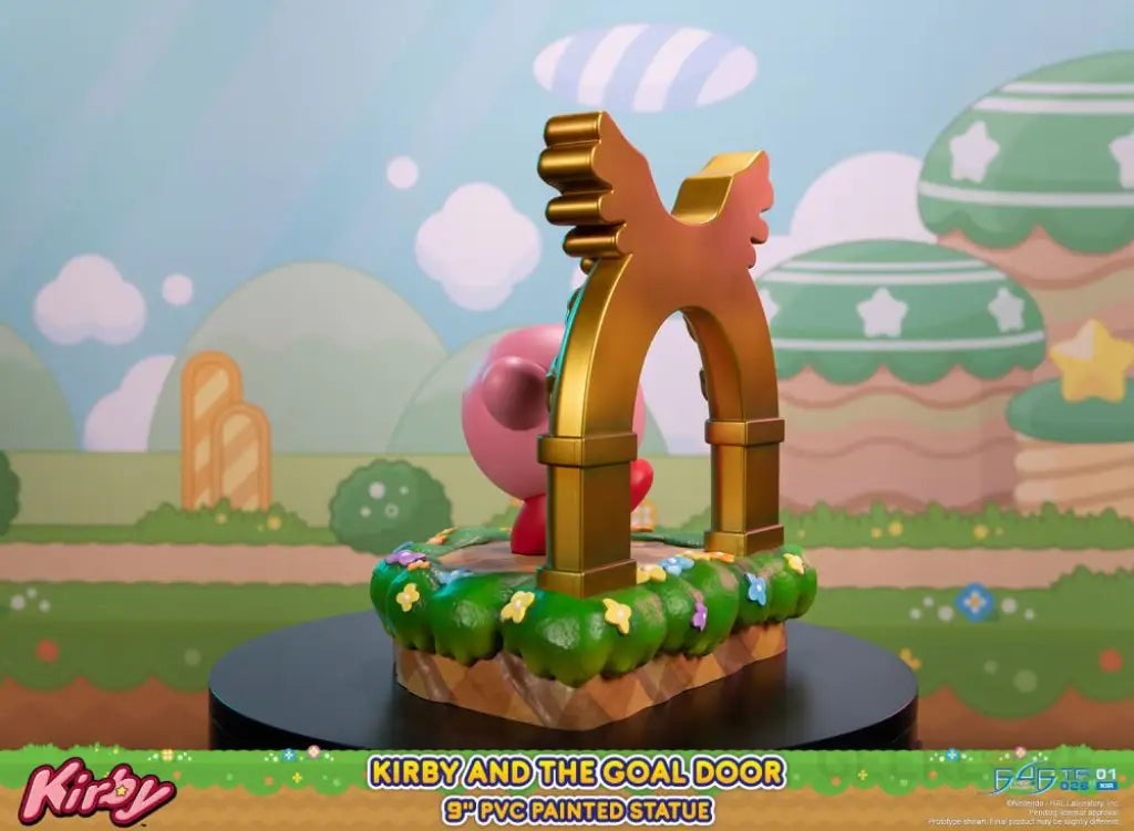 Kirby and the Goal Door PVC Statue - GeekLoveph