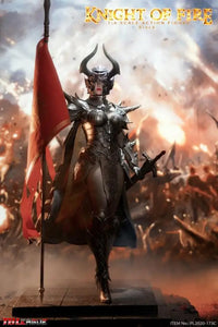 Knight of Fire (Black) 1/6 Scale Action Figure - GeekLoveph