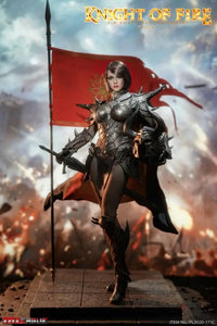 Knight of Fire (Black) 1/6 Scale Action Figure - GeekLoveph