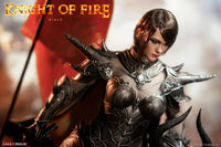 Knight of Fire (Black) 1/6 Scale Action Figure - GeekLoveph
