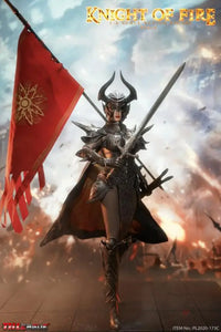 Knight of Fire (Black) 1/6 Scale Action Figure - GeekLoveph