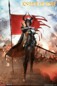 Knight of Fire (Black) 1/6 Scale Action Figure - GeekLoveph