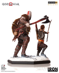 Kratos and Atreus Deluxe Art Scale 1/10 - God of War - GeekLoveph
