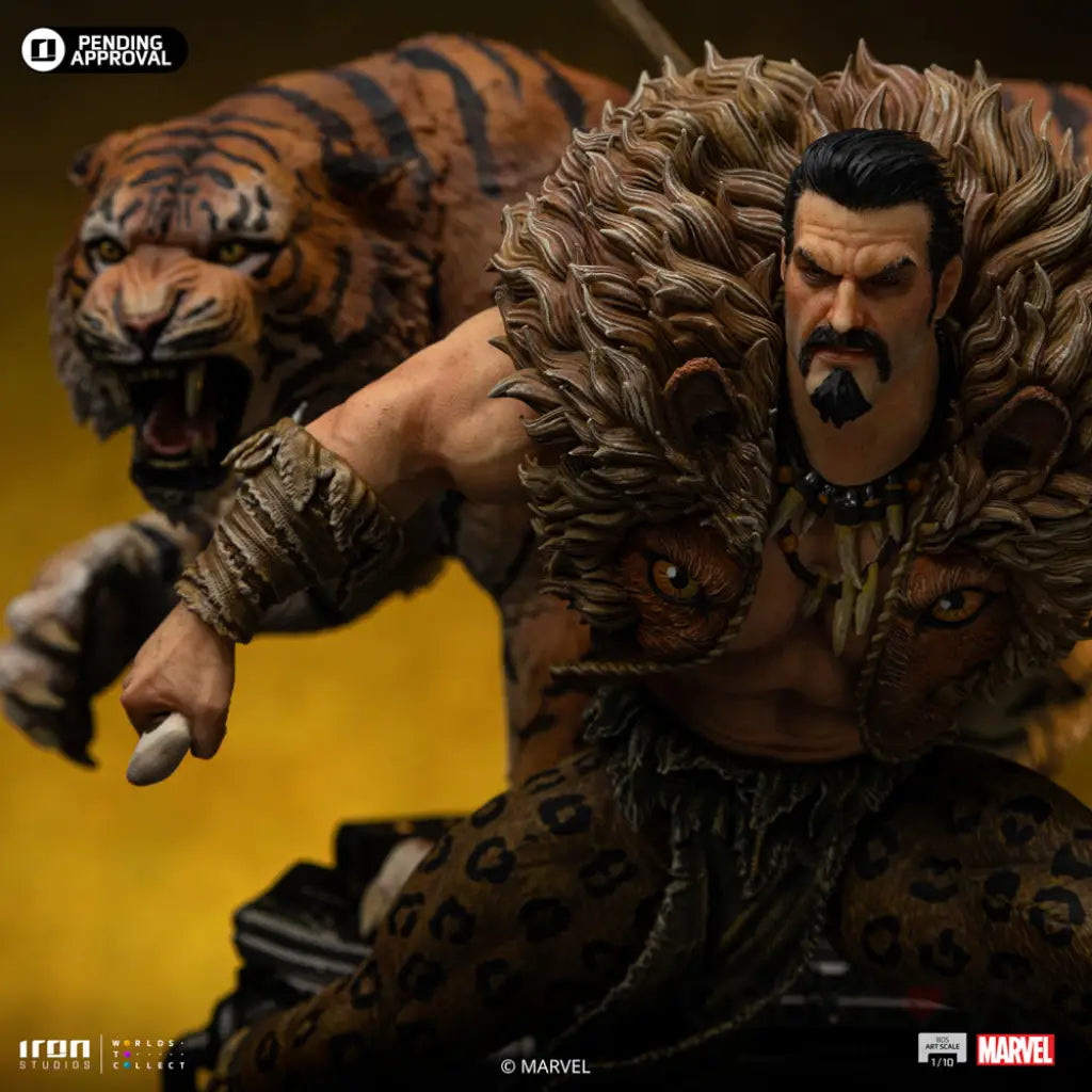 Kraven Sinister Six Bds Art Scale 1/10 Figure